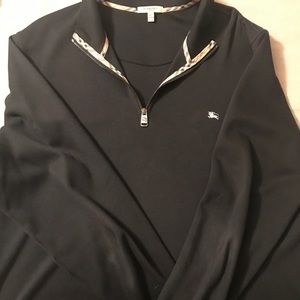 Burberry quarter zip